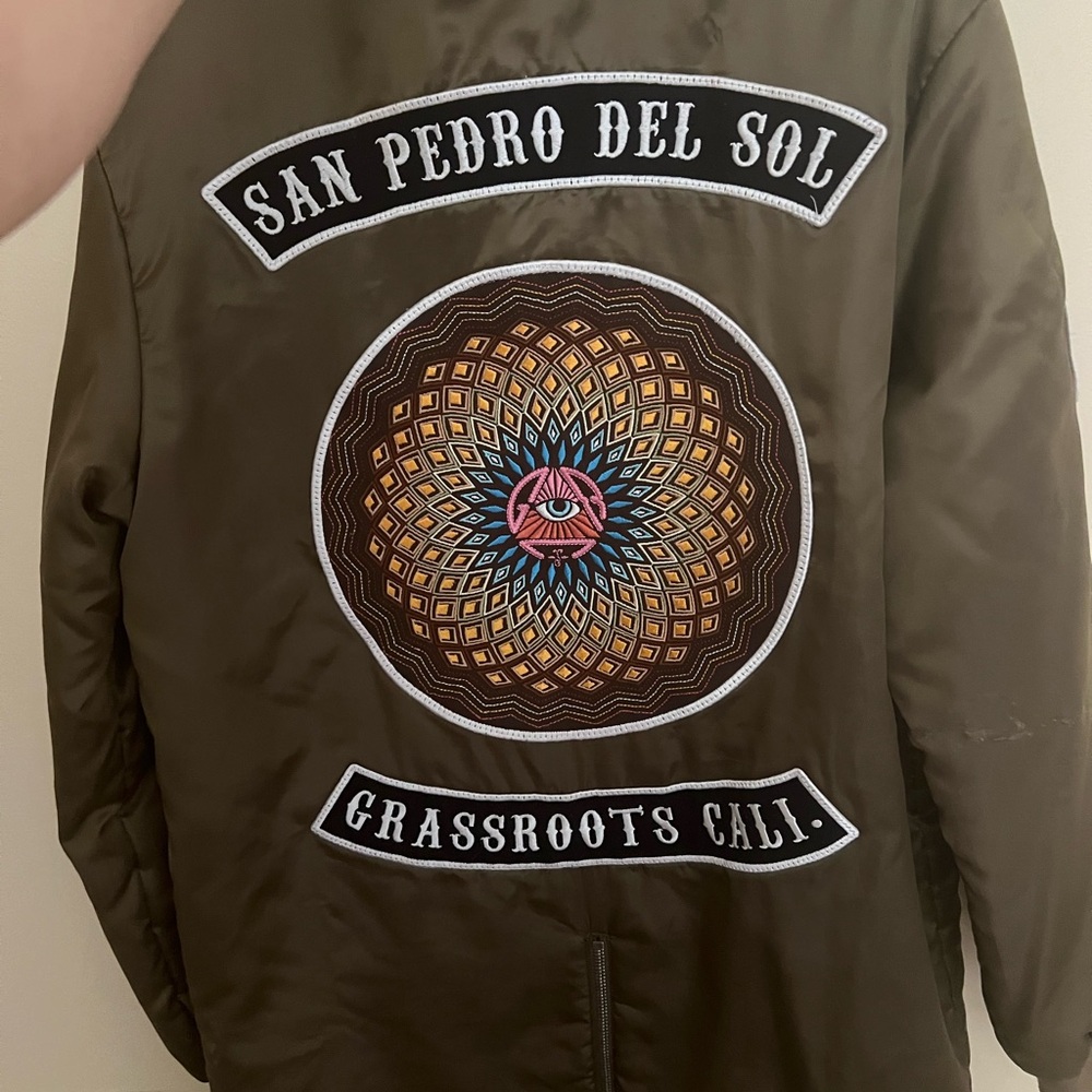 Grassroots windbreaker winter jacket